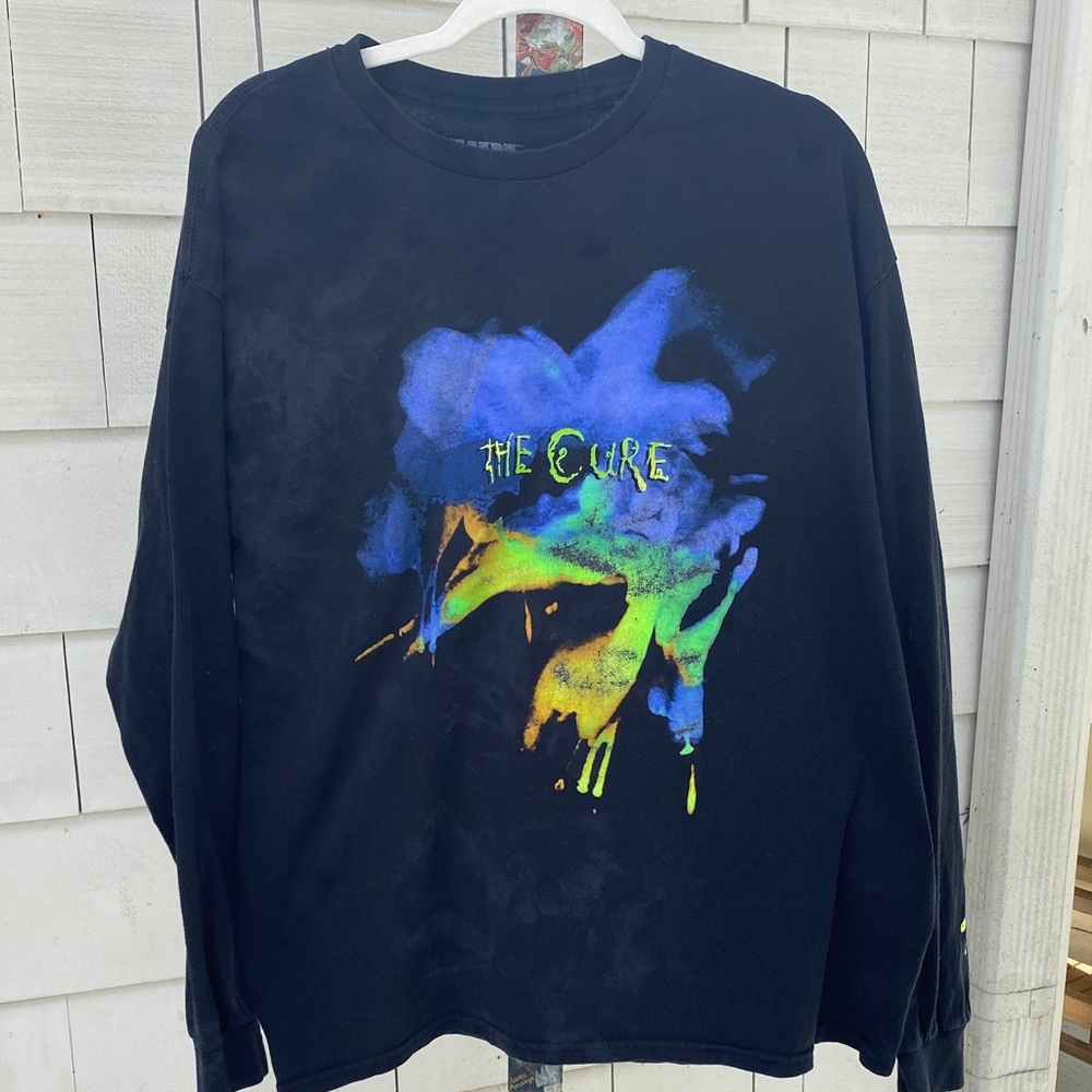 The Cure Black Long Sleeve Tee Unisex